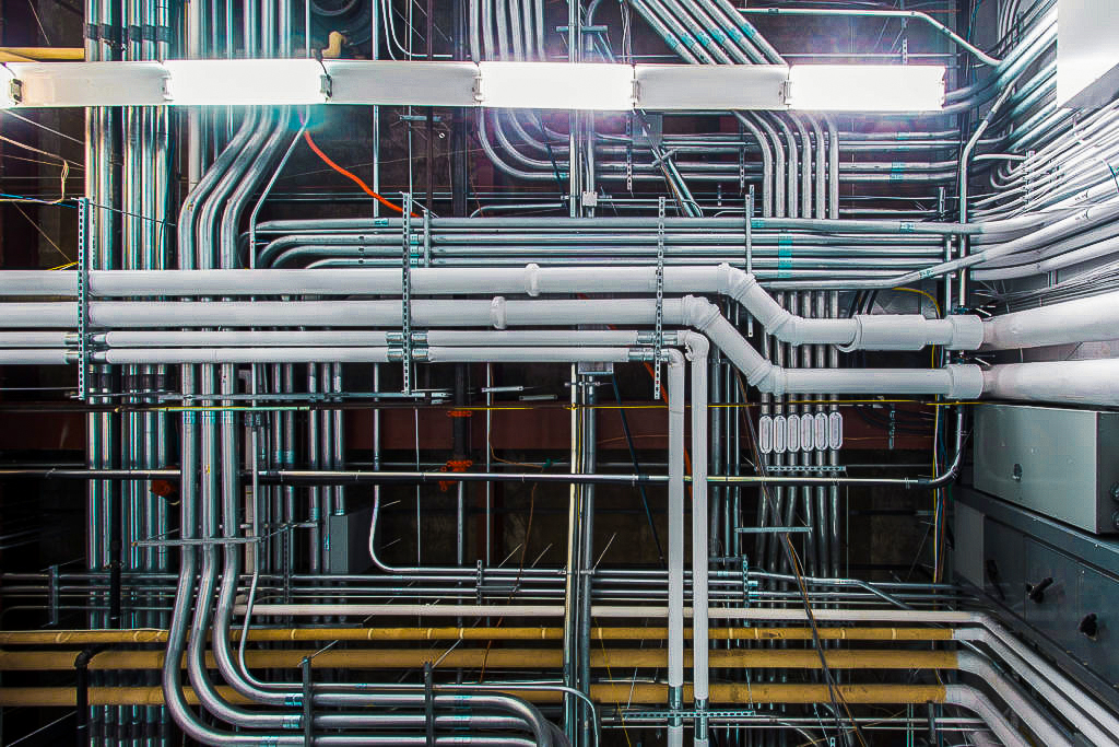 Electrical Conduit and HVAC PVC piping