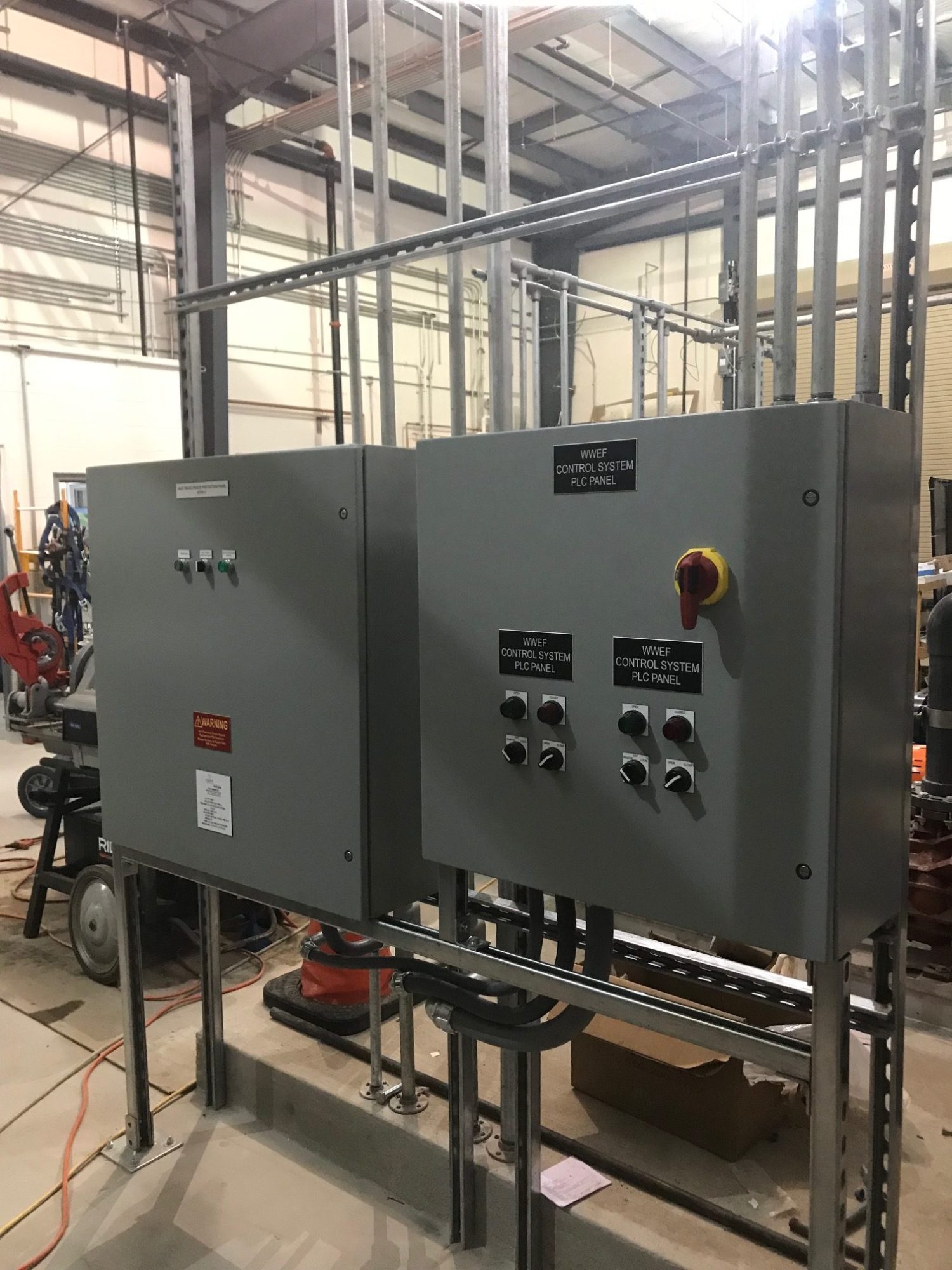 facility control panel boxes