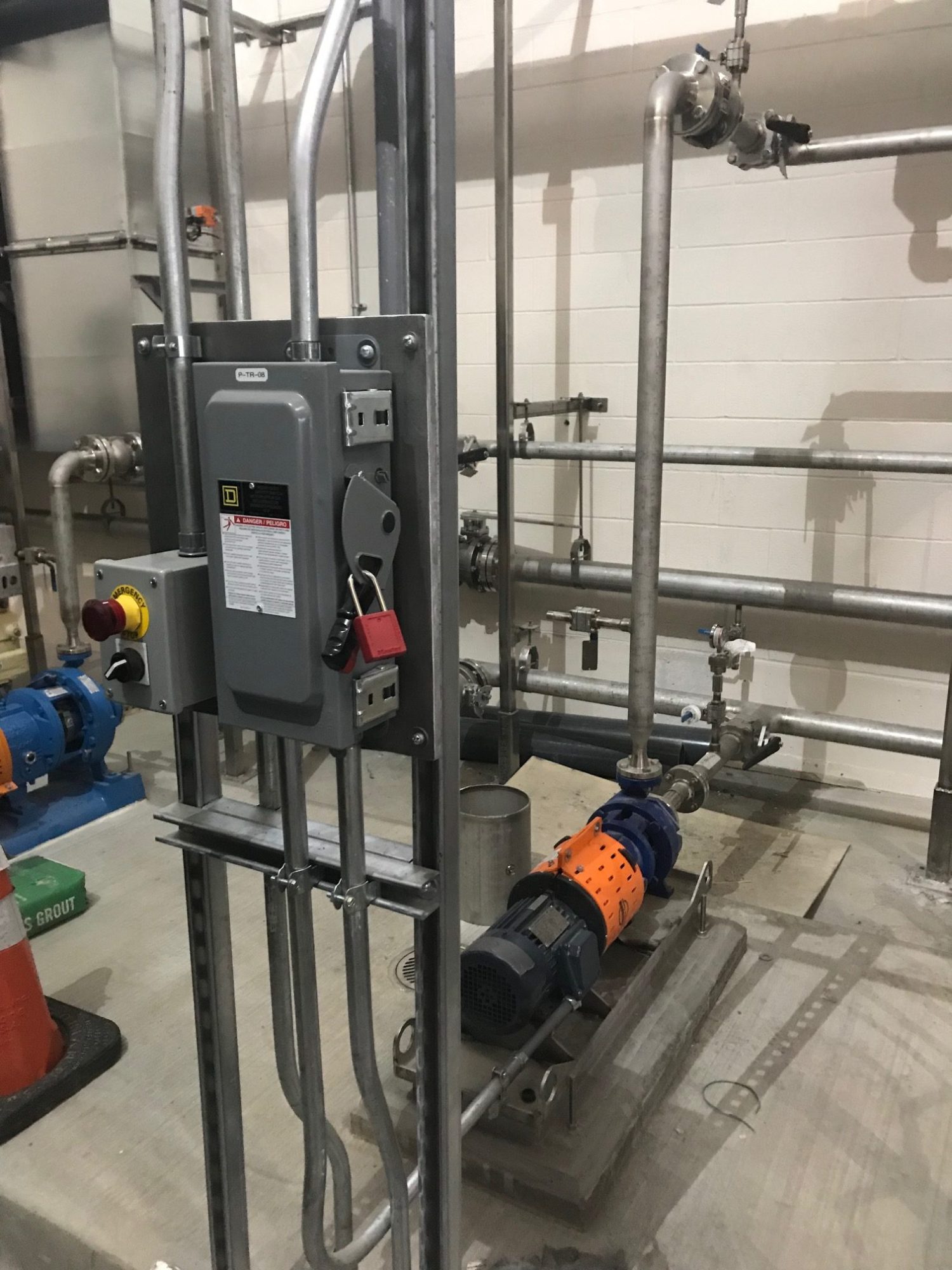 control panel box installation